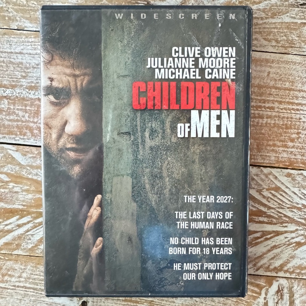 🎞 Children of Men DVD Dystopian Drama – Clive Owen, Julianne Moore